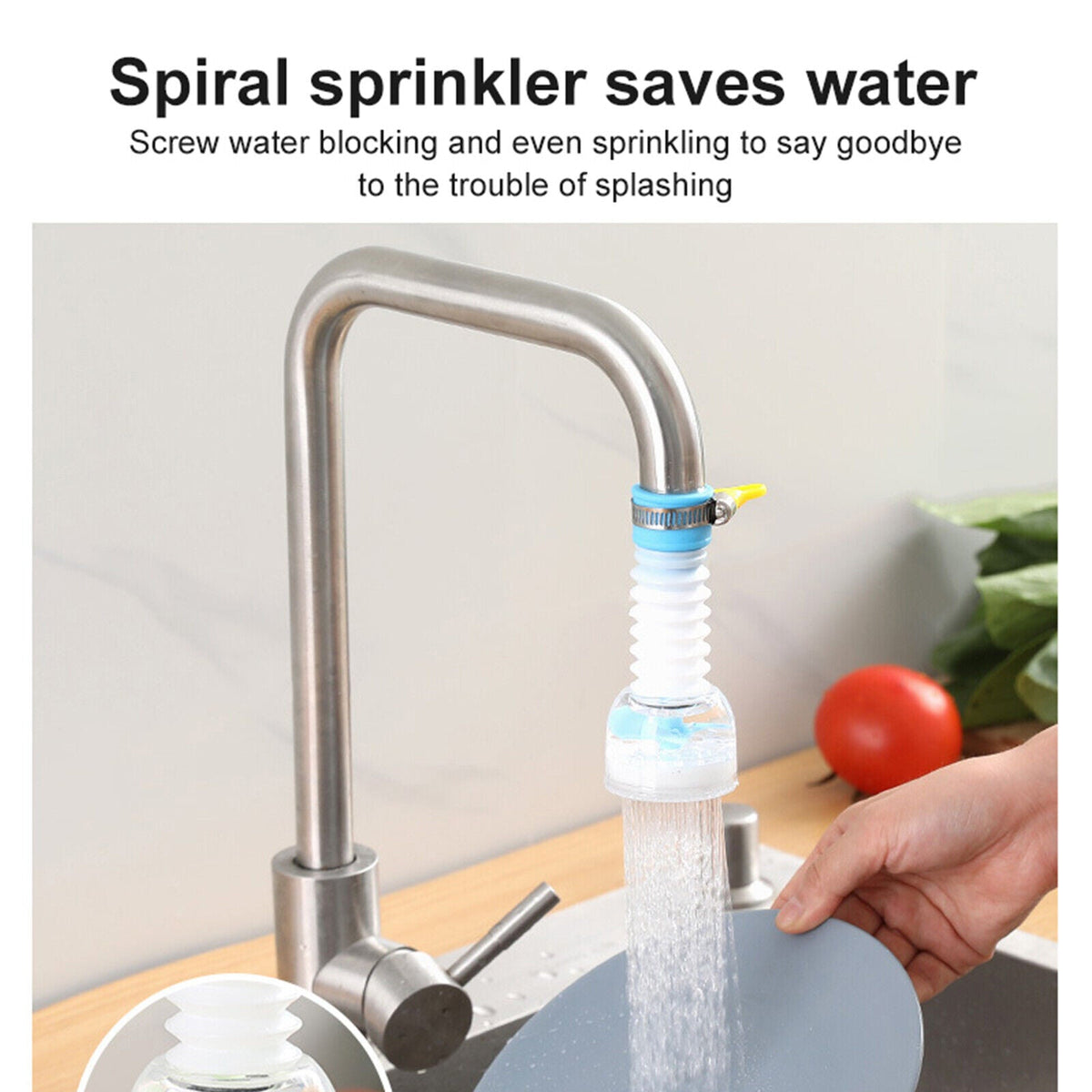 360-Rotation Kitchen Sink